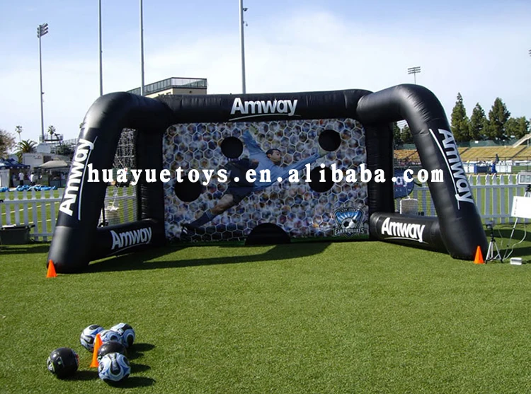 Football Inflate Gate Cheap Football Soccer Penalty Shoot Gate Inflatable Game