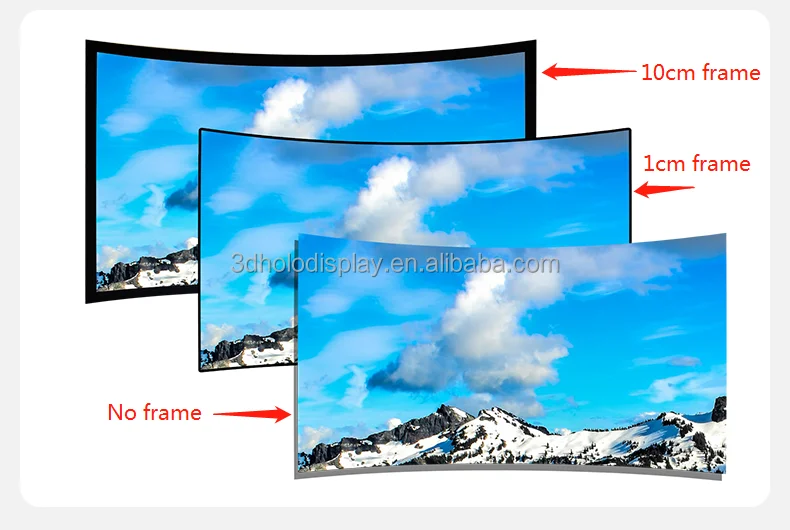 Large Curved Projector Screen for Flight Simulator - 180-270 Degree