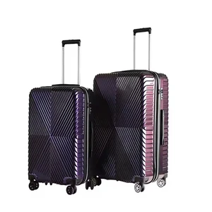 HUAIYU ABS Smart Large Luggage Trolly Luggage  Carry on Travel Bags 20''/24''/28''/32'' Custom Hard Spinner Luggage Set
