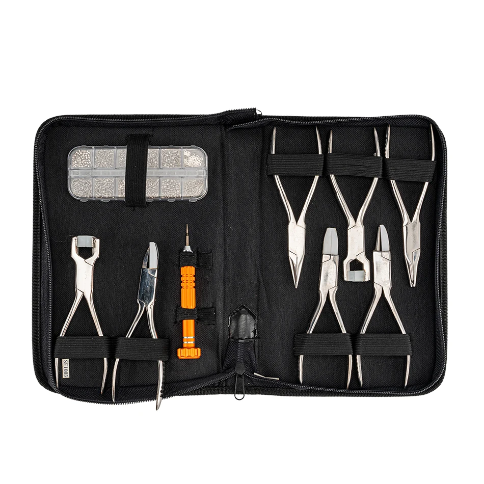 Multi Function Silhouette Glasses Plier Set Temple Rim Brigade Adjusting Pliers Eyeglasses Repair Hand Tool Screwdriver