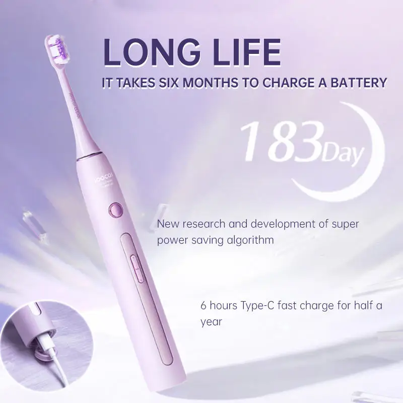 Новый SOOCAS X3 pro Перфорация настенный Ультразвуковая электрическая зубная щетка для зубных щеток uvcsterilization IPX7 водонепроницаемый