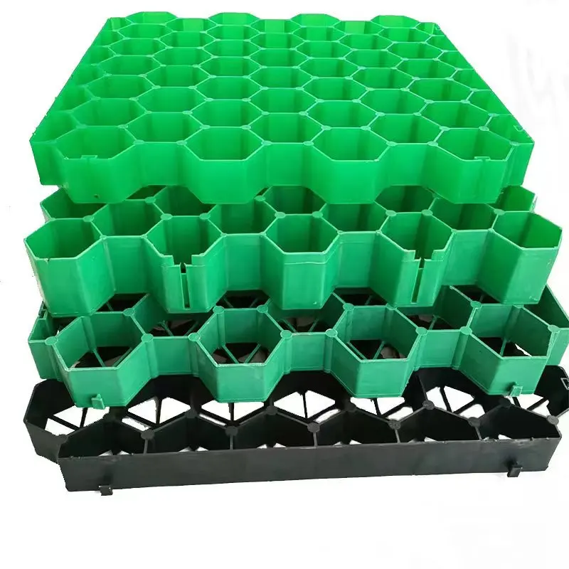 Green Gravel Stabilisation Grids Interlocking Grid for Gravel Honeycomb Gravel Grid Driveways