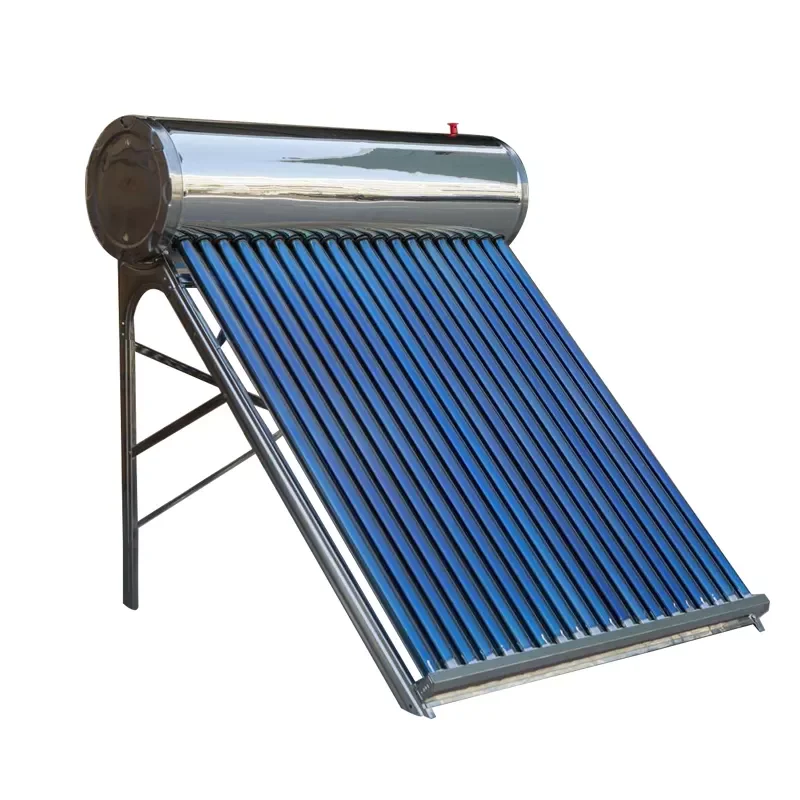 80L Mini Integrated Non-Pressurized Solar Water Heater Evacuated Tube for Outdoor & Hotel Use Sun Kettle for Household