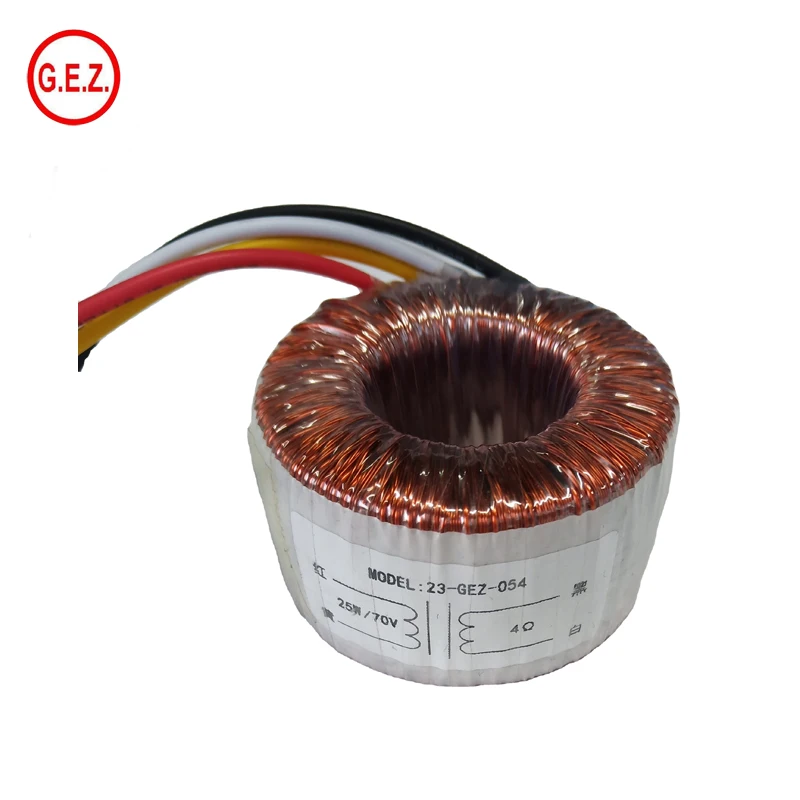 GEZ High Quality Toroidal Transformer Inverter 50HZ 60HZ Toroidal Transformer