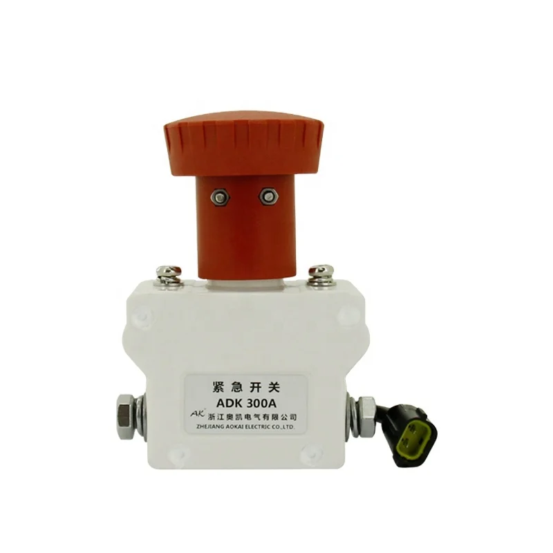 300A Emergency Push Button Switch for Electric Motor Car for Electric Forklift Truck