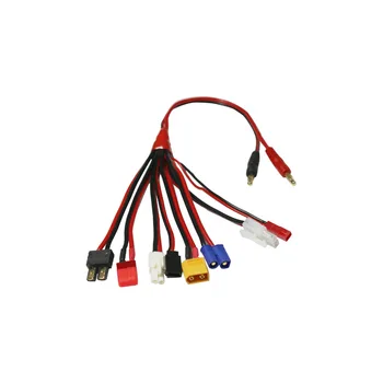 8-in-1 Lipo-Akku-Ladeadapter – Multi-Ladekabel Für IMAX B6, Mit T-Dean, XT60, JST, Tamiya, TRX & DIY-Kabeln, 300 Mm Länge