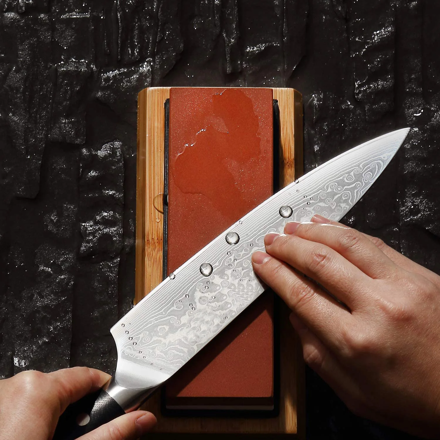 Sharp Pebble Premium Whetstone Knife Sharpening Stone 2 Side Grit -FREE  SHIPPING