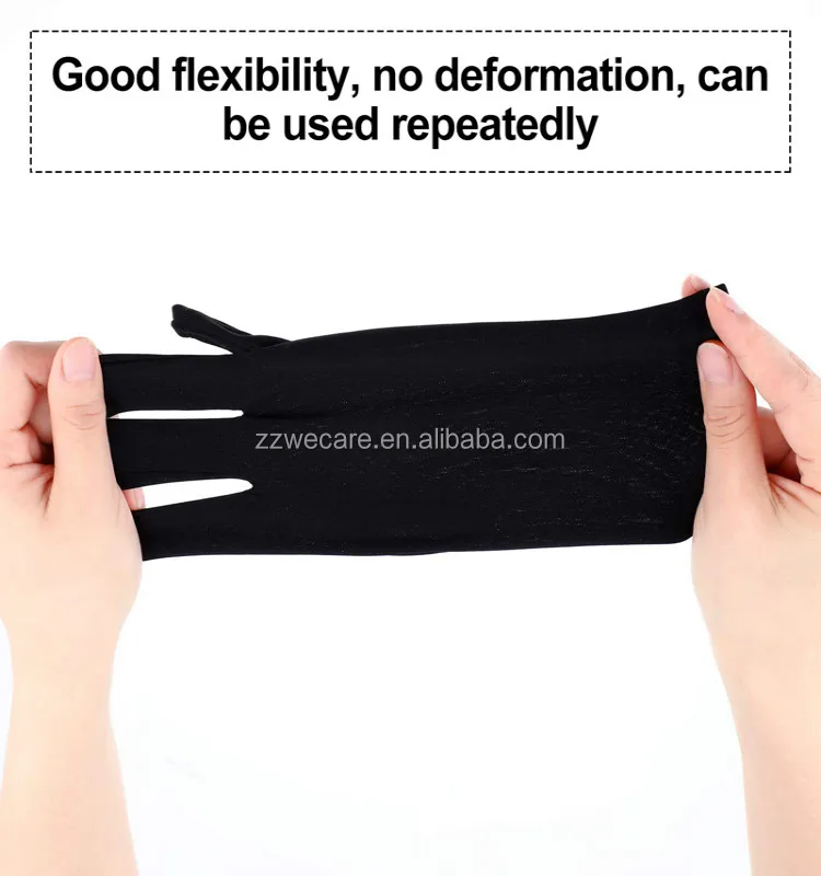 Art Skin Care Manicures Light Lamp Dryer Nylon Hand Protection Sunlight Anti UV Nail Gloves