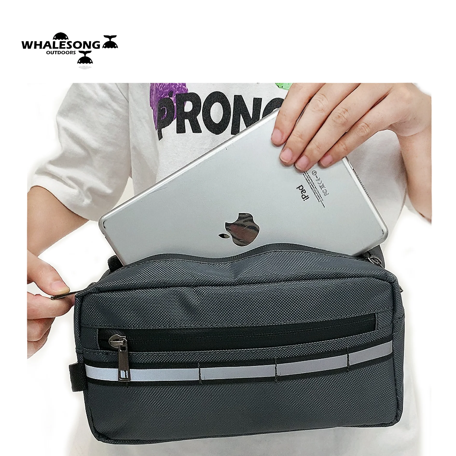 Bicycle Handlebar Travel Carry Bag, Foldable Waterproof Bicycle Backpack Suitable For Road And Mountain Bikes_voghion.com