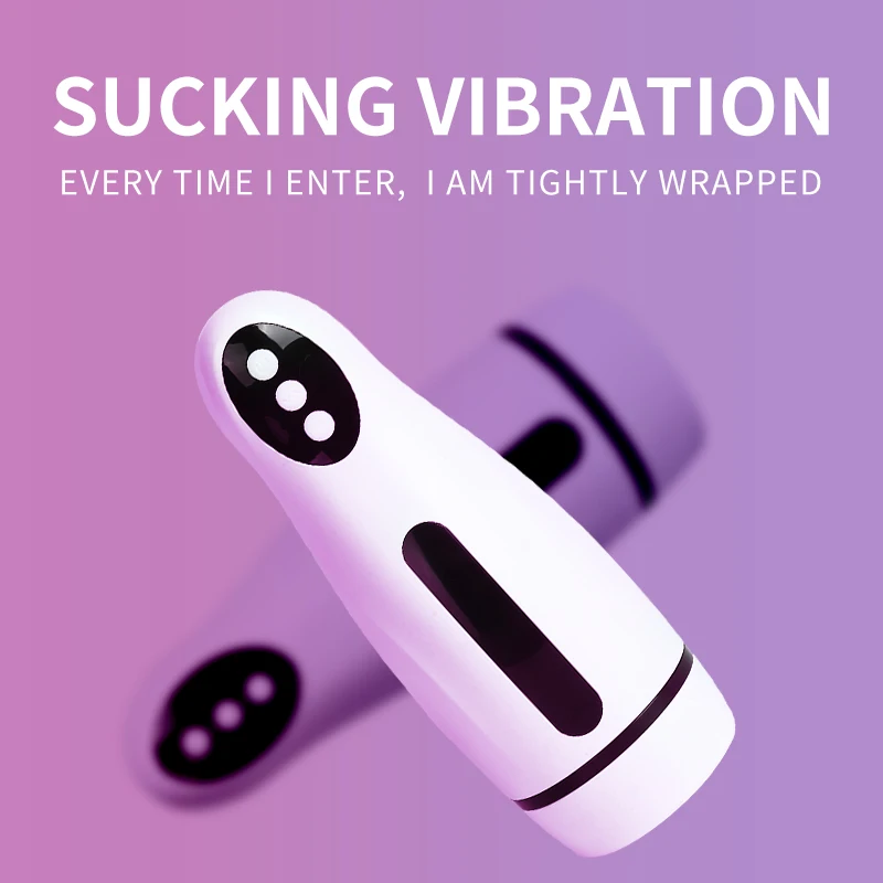 sucking male sex toy LUOGE Vibrating Oral mechanical sex machines - main image 1