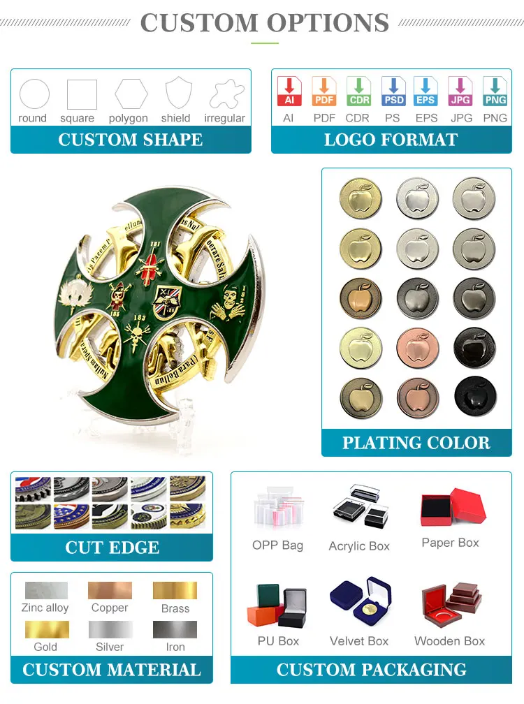 Factory Firefighter Custom 3D Coin Gold Silver Bronze Metal Paint Imitation Enamel Metal Challenge Coin