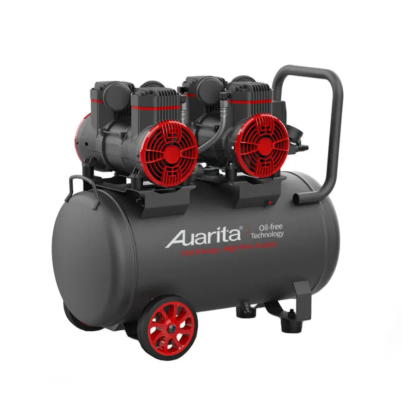 Auarita Silent DC Oilless Air Compressor 220v Silent Price Made in China Oil Free Air Compressor 50L