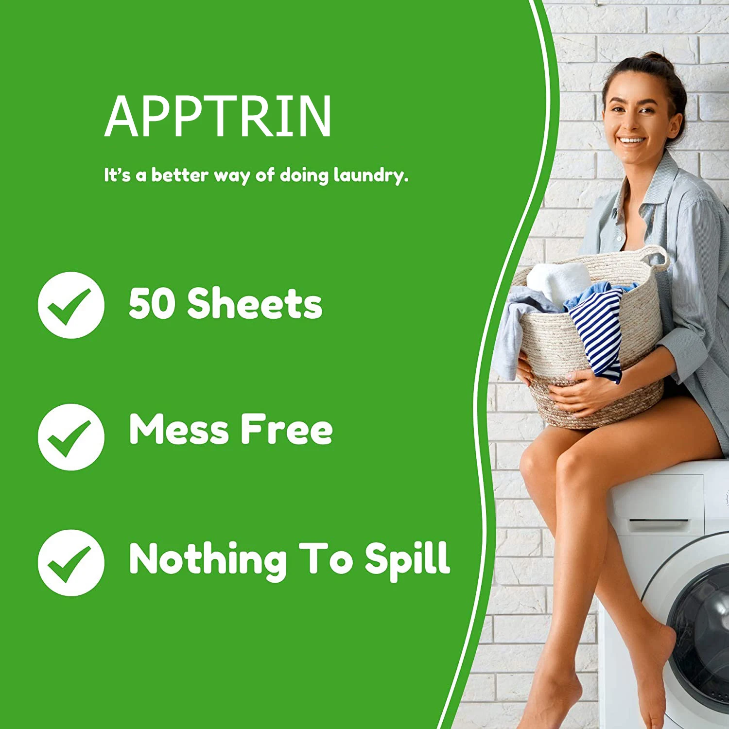 Private Label Simple Design All In One Laundry Detergent Sheet Zero