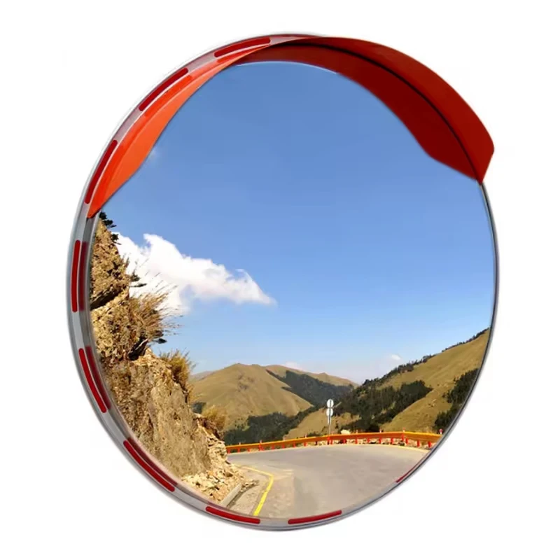 Multi-sized Street Wide Angle Blind Spot Corner Spherical Mirror Outdoor Convex Reflection Traffic Driveway Safety Road Mirrors