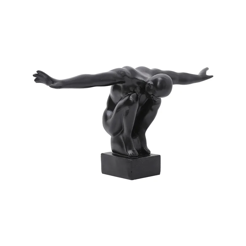 Самые популярные товары купленные онлайн 3d скульптура мужские уличные статуи летающего человека для мужчин современное искусство