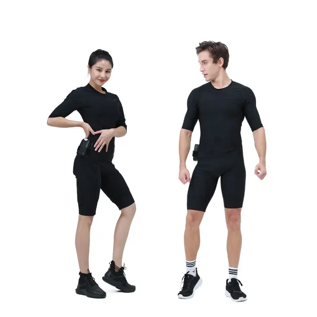 Wireless EMS Training Device Electrical Muscle Stimulation Exercise System With EMS Suit Underwear Set Home Use
