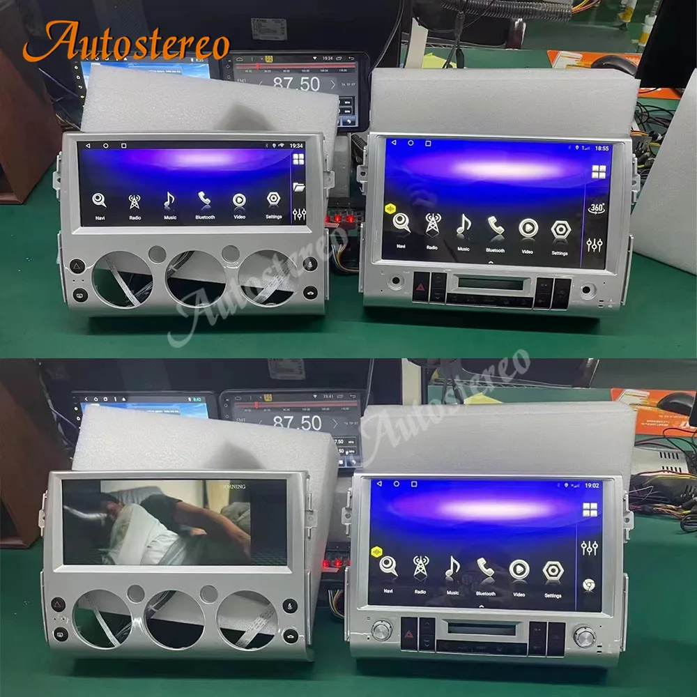 Android 11 Car Intelligent Terminal Entertainment System for TOYOTA FJ Cruiser Car GPS Navigation Multimedia Player Host Stereo