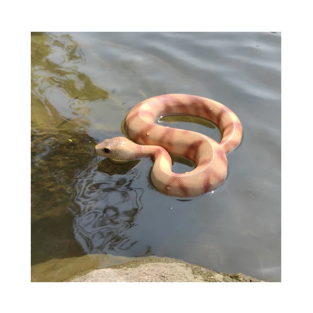 Decoration Statue Garden Resin Crafts Animal Sculpture snake sculpture Floating Pond Decoration