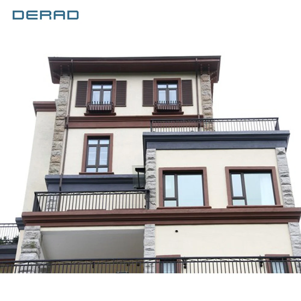 Derad highly thermally efficient performance German brand hardware outward open casement Windows