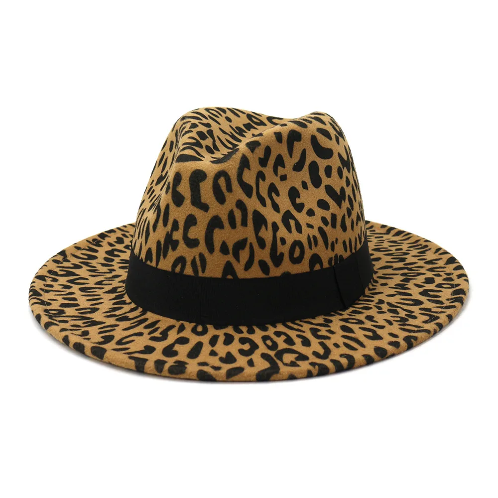 leopard trilby