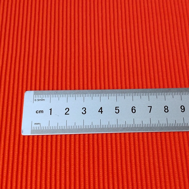 GRS certified stripes 4 way stretch recycled nylon 85 spandex 15 high elastic rib fabric for swimwear