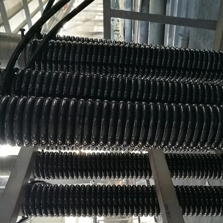 Spiral Telescopic Cable 24 Cores 0.25mm² – Retractable Coil Cord For Handwheel CNC Machines, Stretches To 4 Meters
