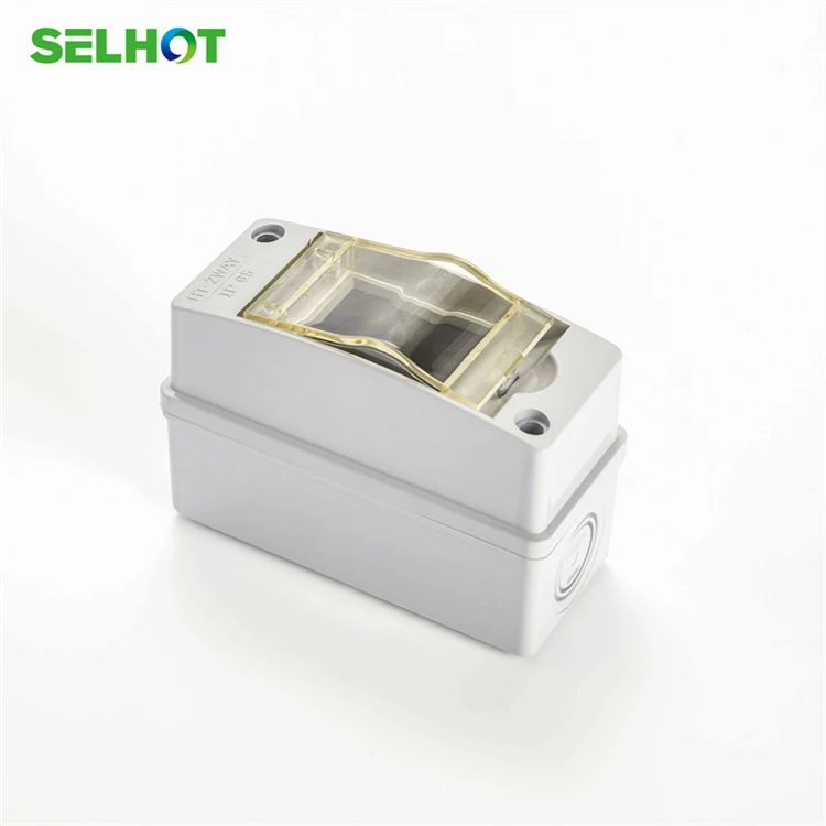 SELHOT Power Equipment Electrical Switchboard Surface Mount 2 Way 55*120*95 Distribution Box Outdoor