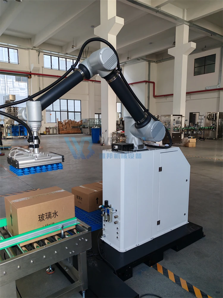 Hot Sale Intelligent Robot Automatic Cardboard Boxes Cartons Palletizing Robot Stacking Robot