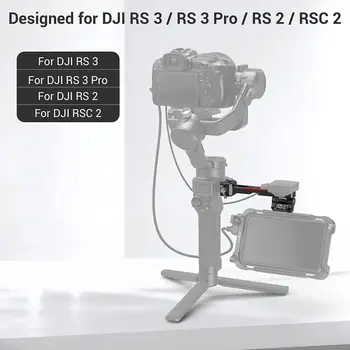 Smallrig Adjustable Camera Monitor Mount with Nato Clamp for Dji RS 2 / Rsc 2 / RS 3 / RS 3 PRO -3026 detail image