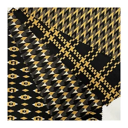 Хорошее качество изготовленное на заказ вязаное полиэтиленовое волокно спандексовая ткань с принтом Roma для одежды и домашнего