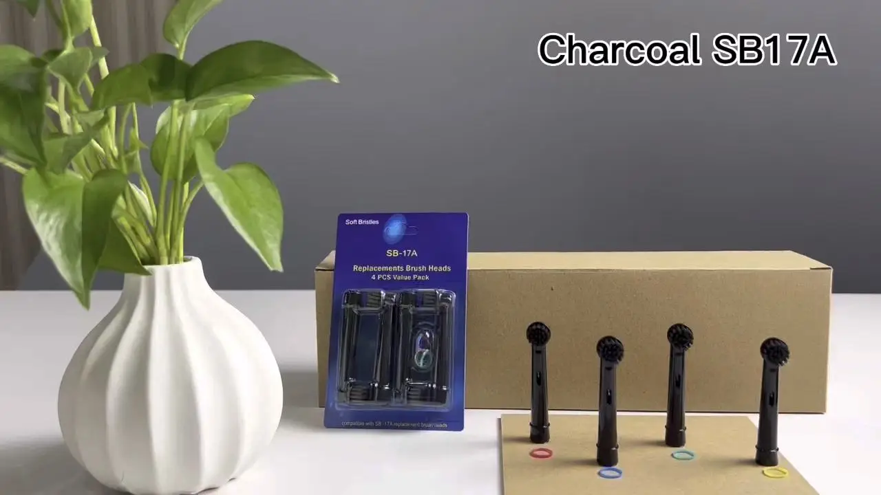 Wholesale Bamboo Charcoal SB-17A electric toothbrush replacement heads electric toothbrush heads for oral b supplier