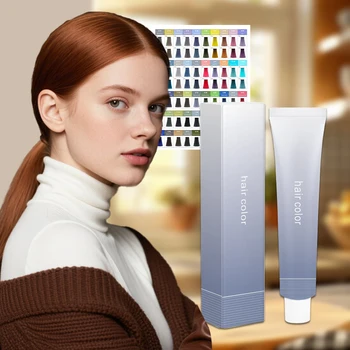 Hot Selling List Rich and Voluminous Color Protecting Hair Dye Cream Color Locking and Salon for Longlasting Beautiful Hair