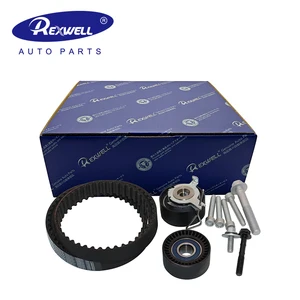 REXWELL Auto Parts New Genuine Engine Water Pump Timing Belt Kit Set 04C121600K 04E121605L 32213096 for VW VOLVO XC60 B 4204 T11