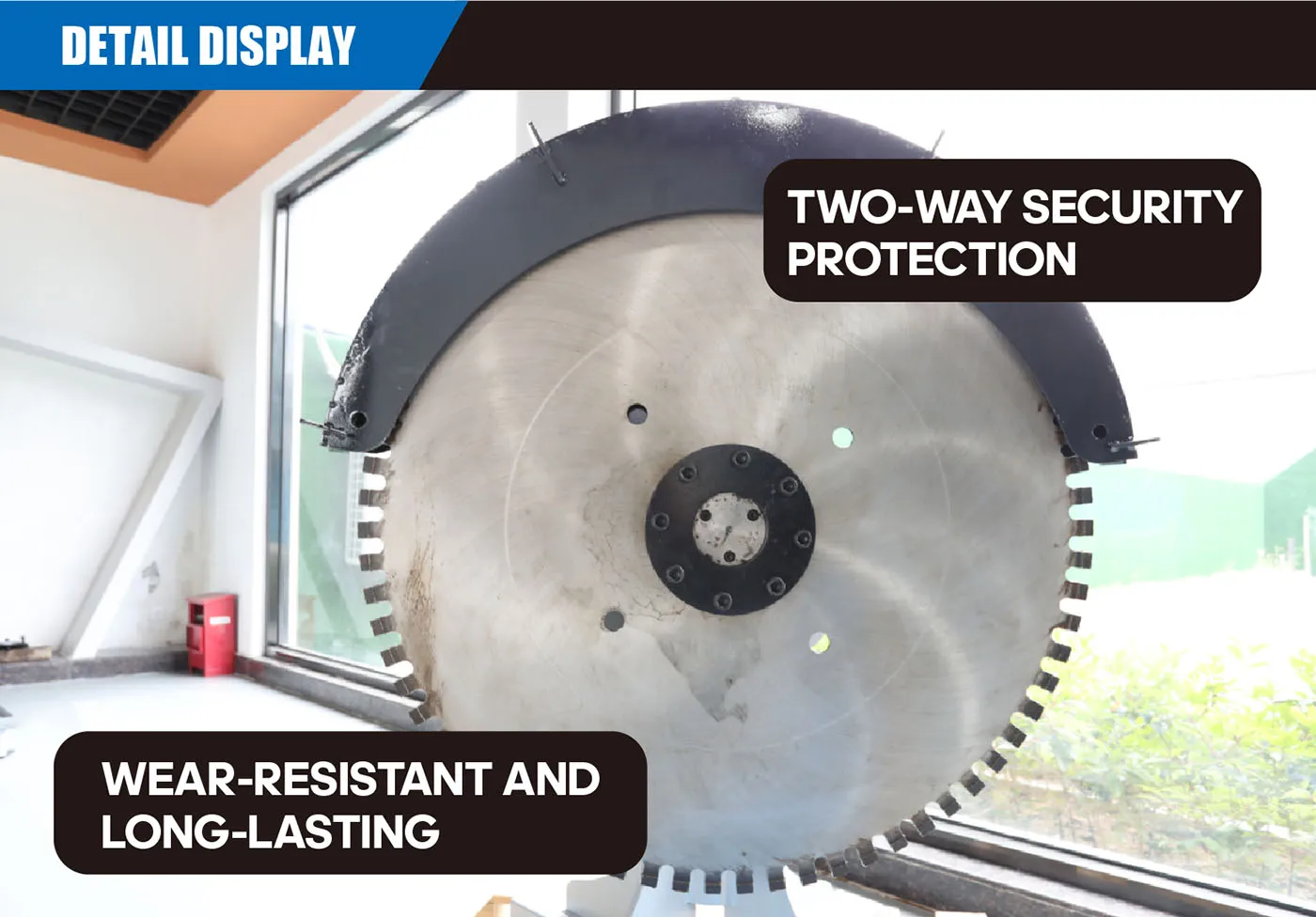 YS-15SS Existing Goods Saw Blade Bidirectional Running Function Metal Cutting Excavator Concrete Saw for Excavator Tools details