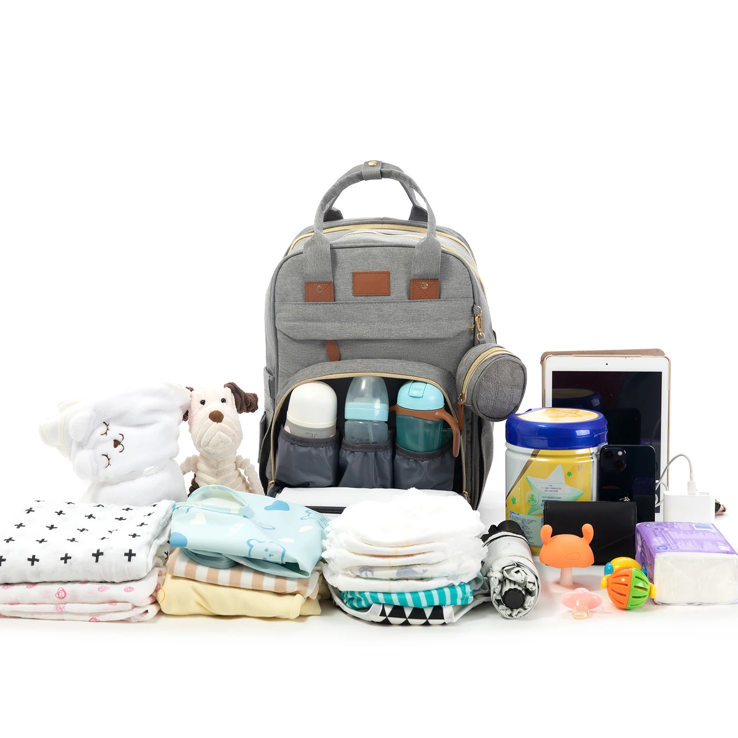 Multifunction Travel Back Pack Maternity Baby Changing Bags Diaper Bag ...