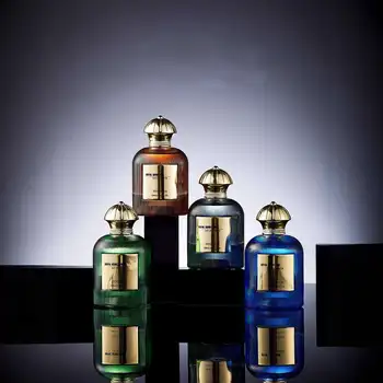 Luxury Arabian Style 100ML Unisex Perfume High Quality Original Gold Spicy Scent Long-Lasting Spicy Scent