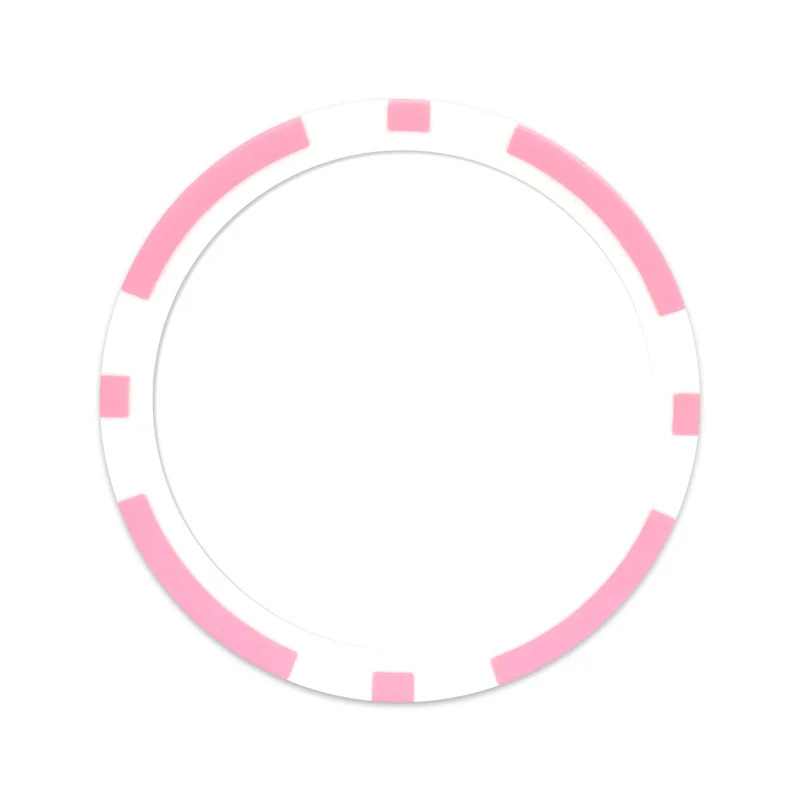 YH Wholesale Custom Sublimation Print Chips 14g Clay Poker Chip for Casino