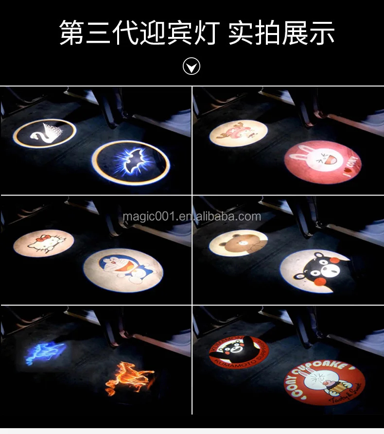 Factory Prices Wireless Car Logo Light Led Car Door Light 12v Car Lamp Buy Led