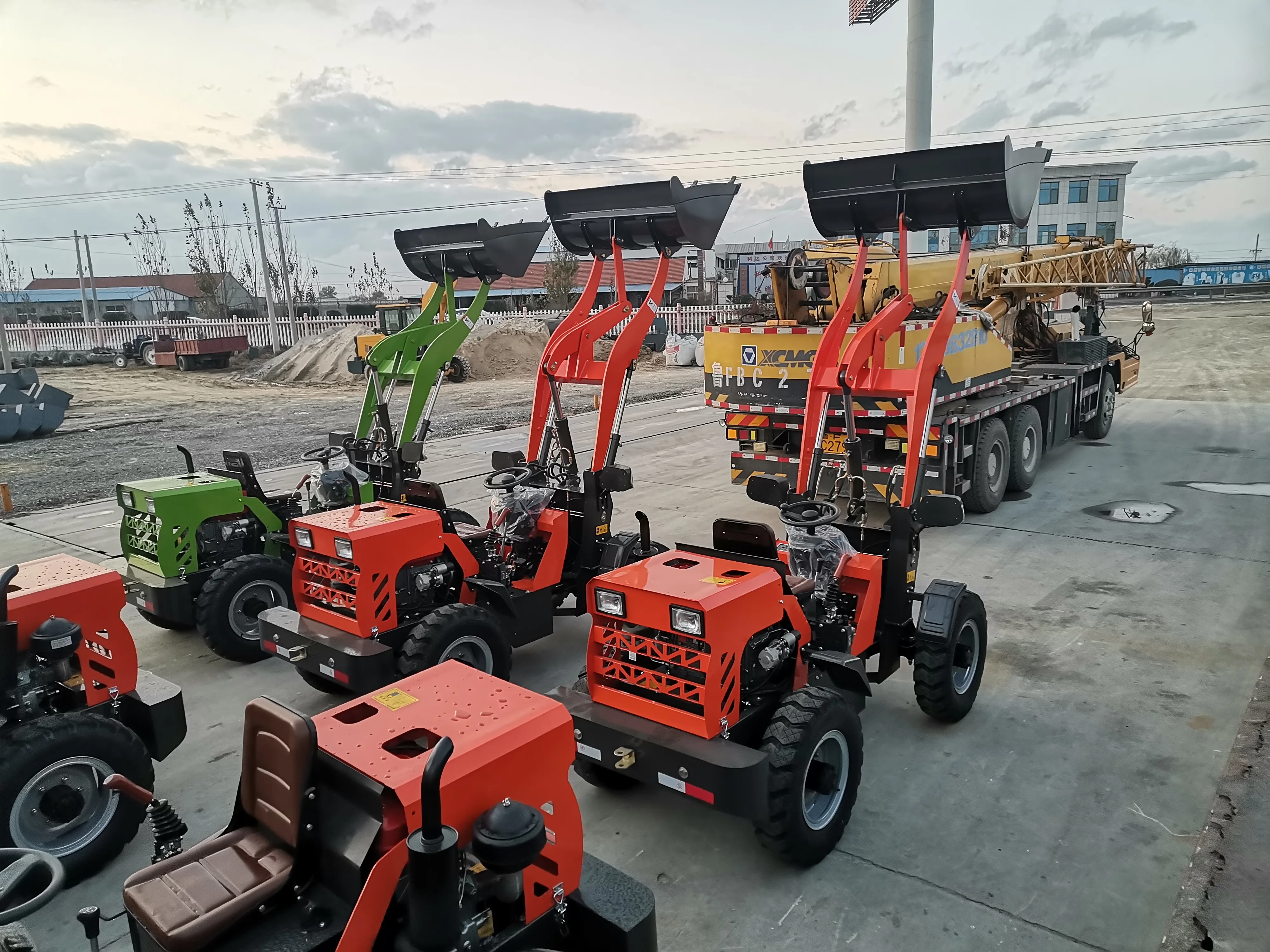 ICLES  Small Wheel Loader Used Backhoe Loader for Sale