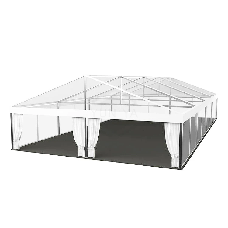 Clear Span 6x9 6x12 Transparent Pavilion Marquee Tent for Party and Commercial Exhibition Event