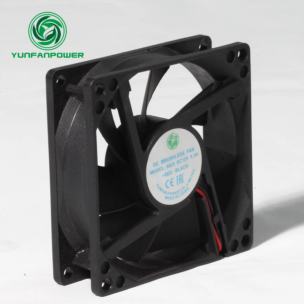 Axial Fan, 12V, 24V, 8025 - detail 2
