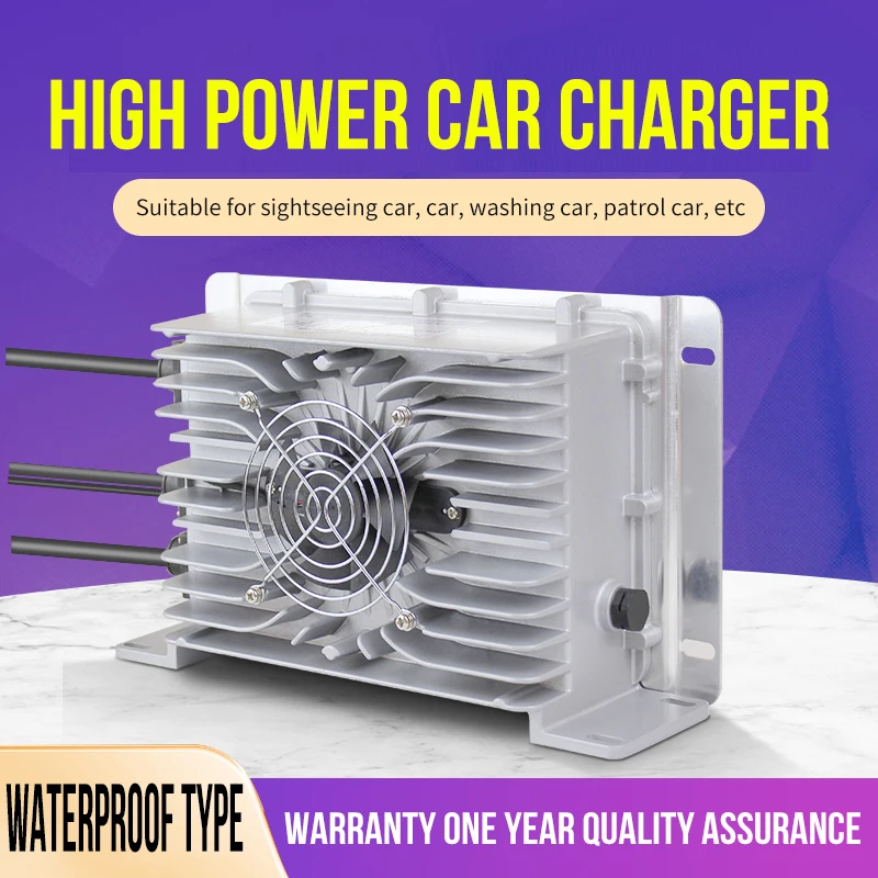 24V 30A Lithium-Ion Battery Charger for Golf Carts Electric Scooters OTP/OVP Aluminium Alloy 600W High Power CC-CV-Float supplier