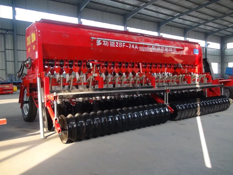 Tractor Trailed Wheat Seeder No Tillage Seed Drill