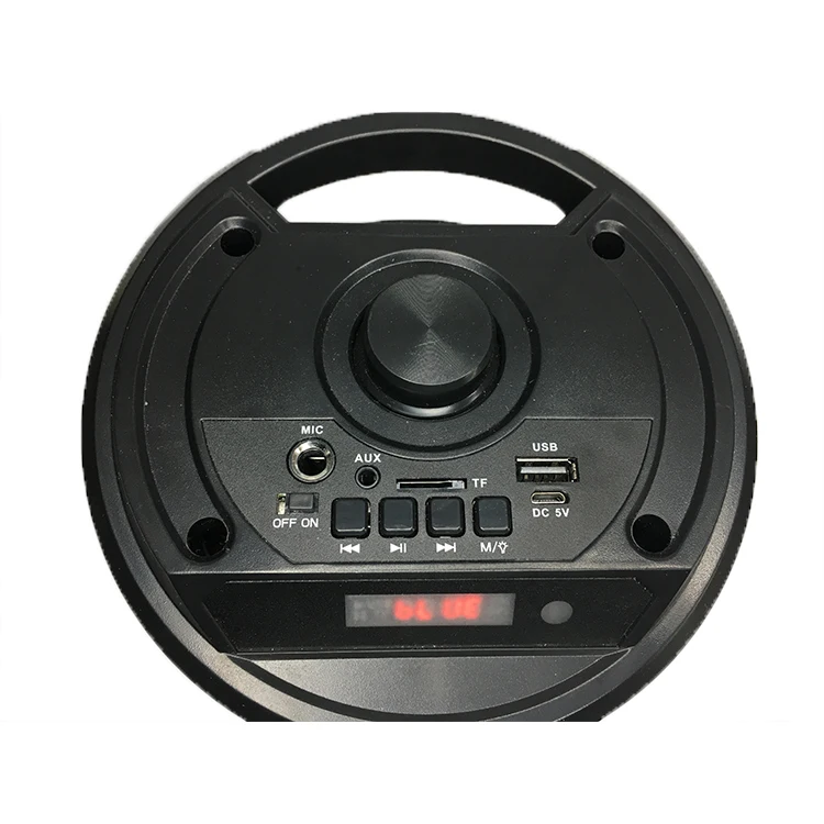 ZQS-4209 Portable Double 4 Inch Horn Subwoofer Speaker with Remote