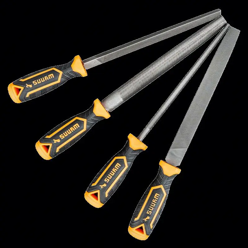 Квадратные круглые плоские полукруглые стальные пилки для инженера размером 6 8 10 12 дюймов инструменты рук