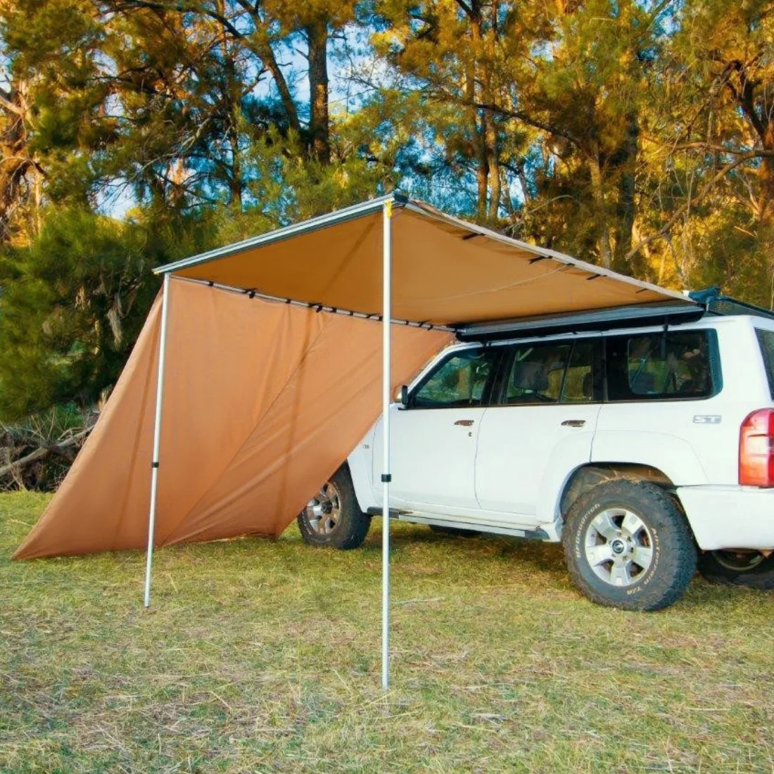 Outdoor Camping Customized Wind Breaks Wall For Car Side Awning - Buy ...