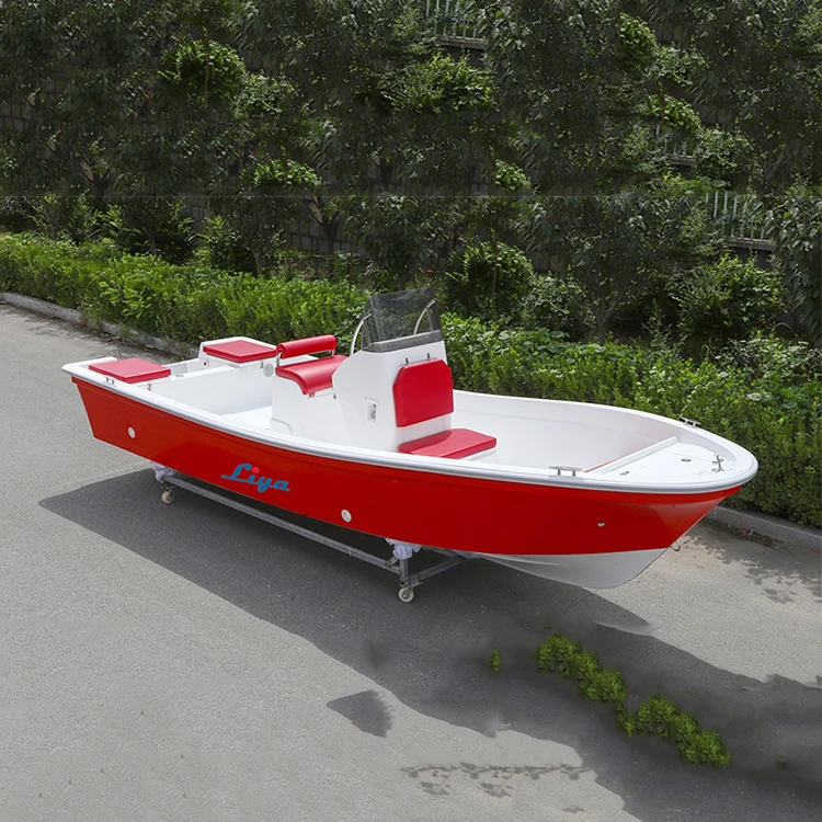 Liya 19 Feet Deep V Hull Fiberglass Fishing Panga Boats for Sale