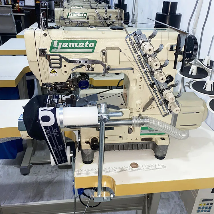 Yamato Vc2700156m Cylinder Bed Flatlock Sewing Machine For Underwear