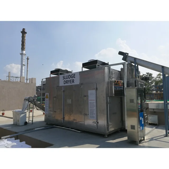 Professional Manufacturer 3 Mesh Belts Sewage Dewatering Conveyor Belt Dryer for Sludge Dewatering 4