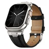 Black + titanium buckle